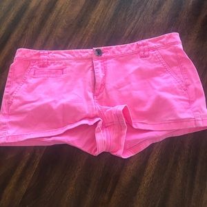Express Hot Pink Shorts